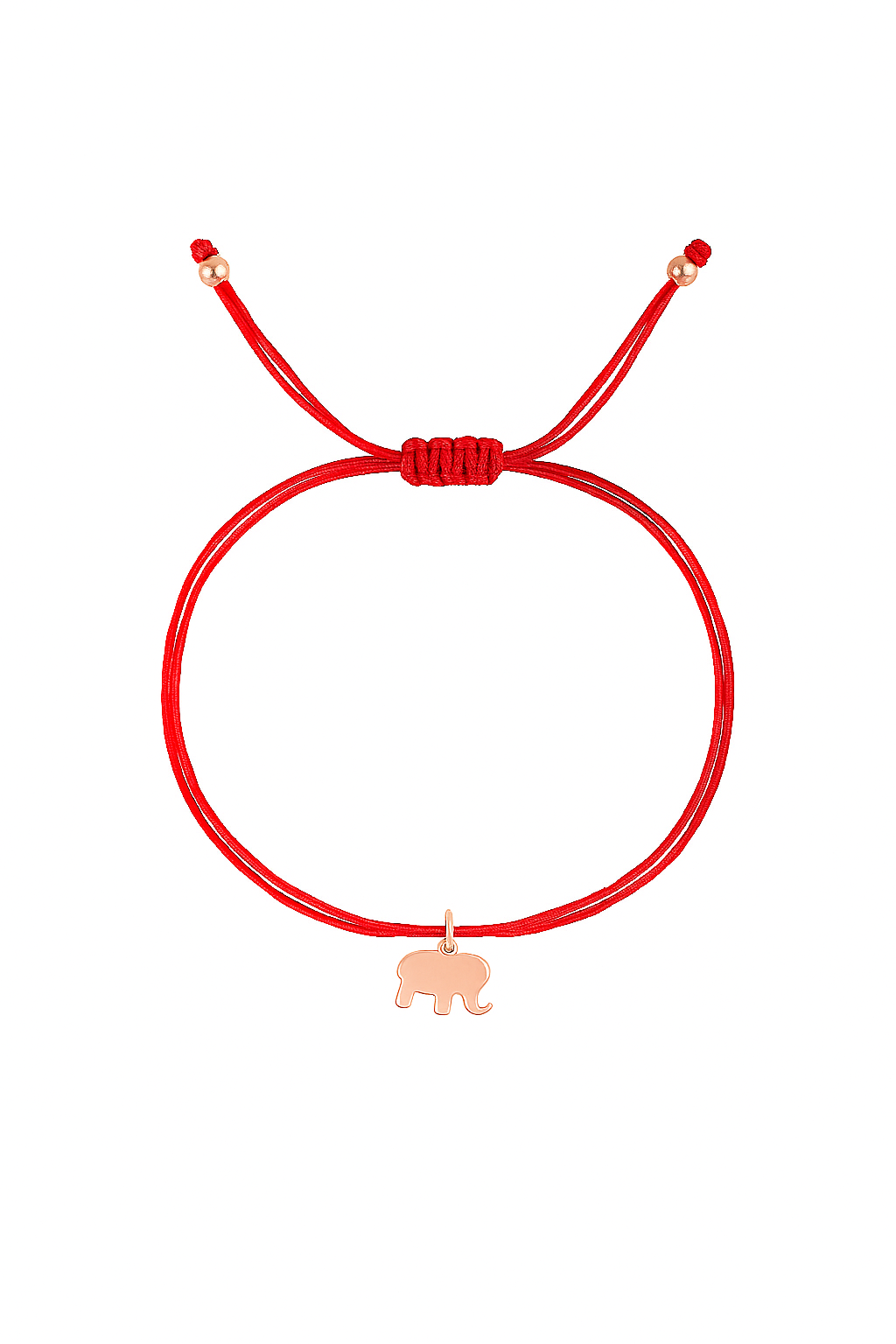 Élan Red String Bracelet - LUCKY ELEPHANT