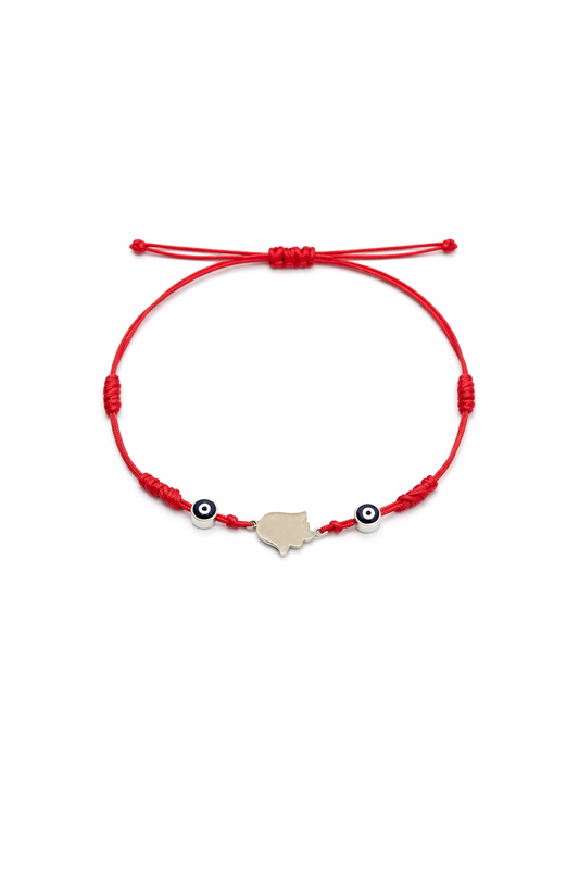 Hamsa Red String Bracelet