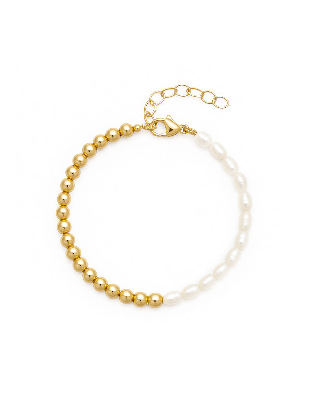 Duo Pearl Bracelet