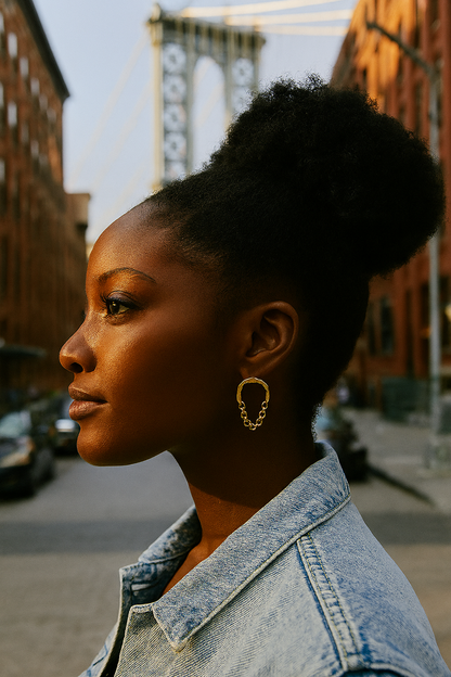 Cira Chain Earrings
