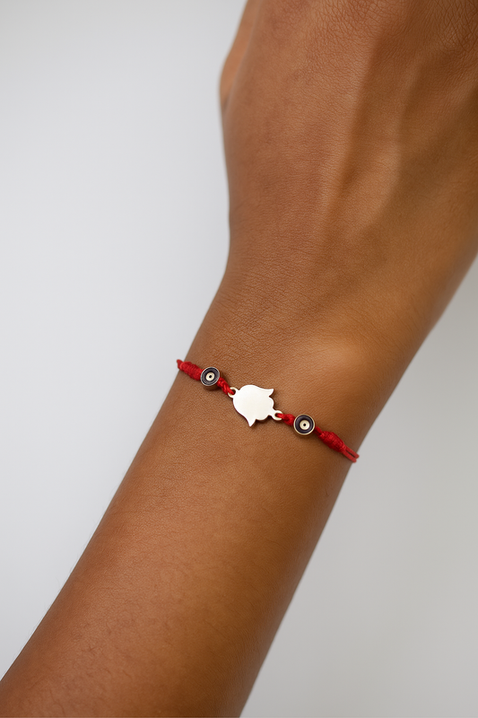 Hamsa Red String Bracelet