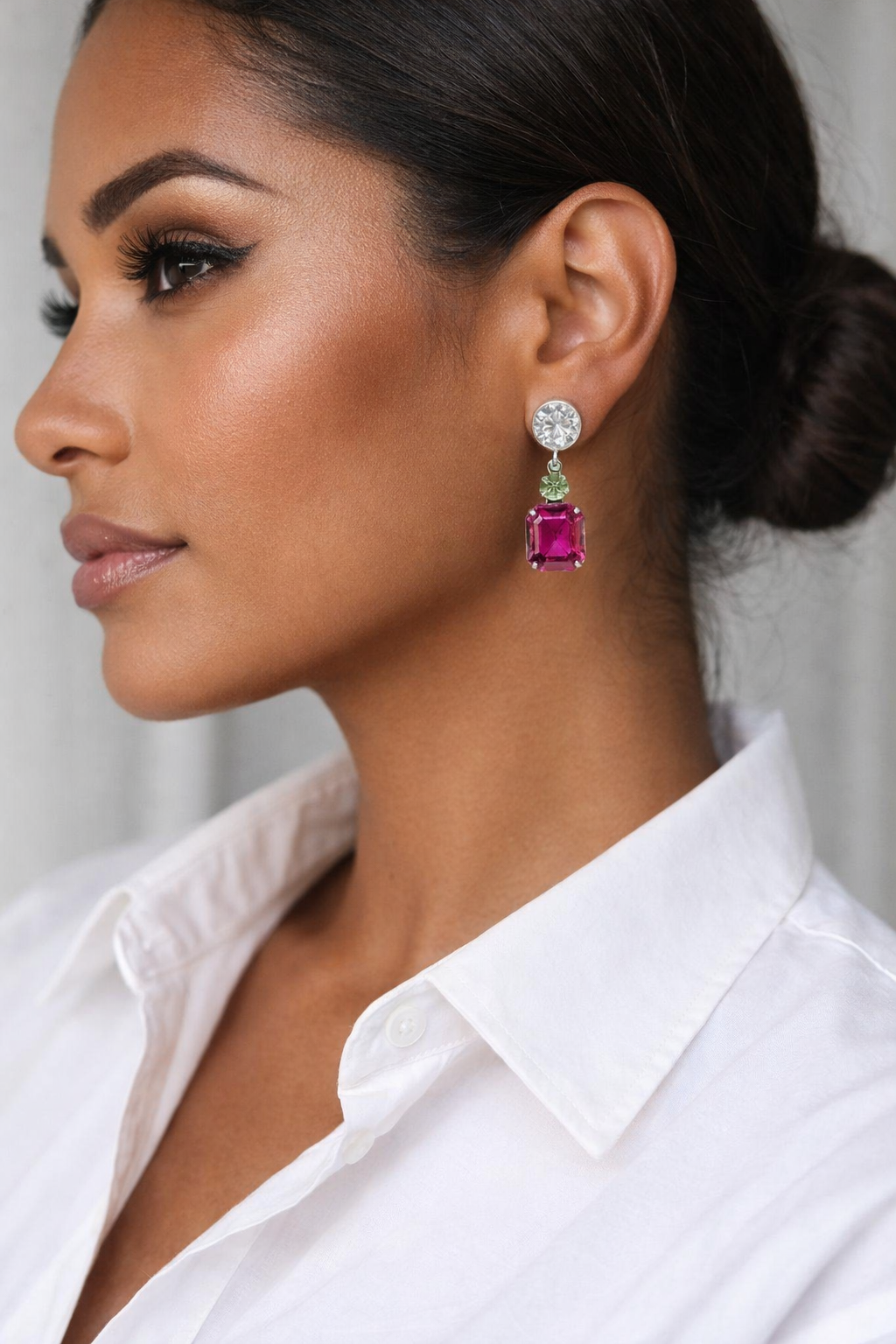 Virelle Gem Drop Earrings