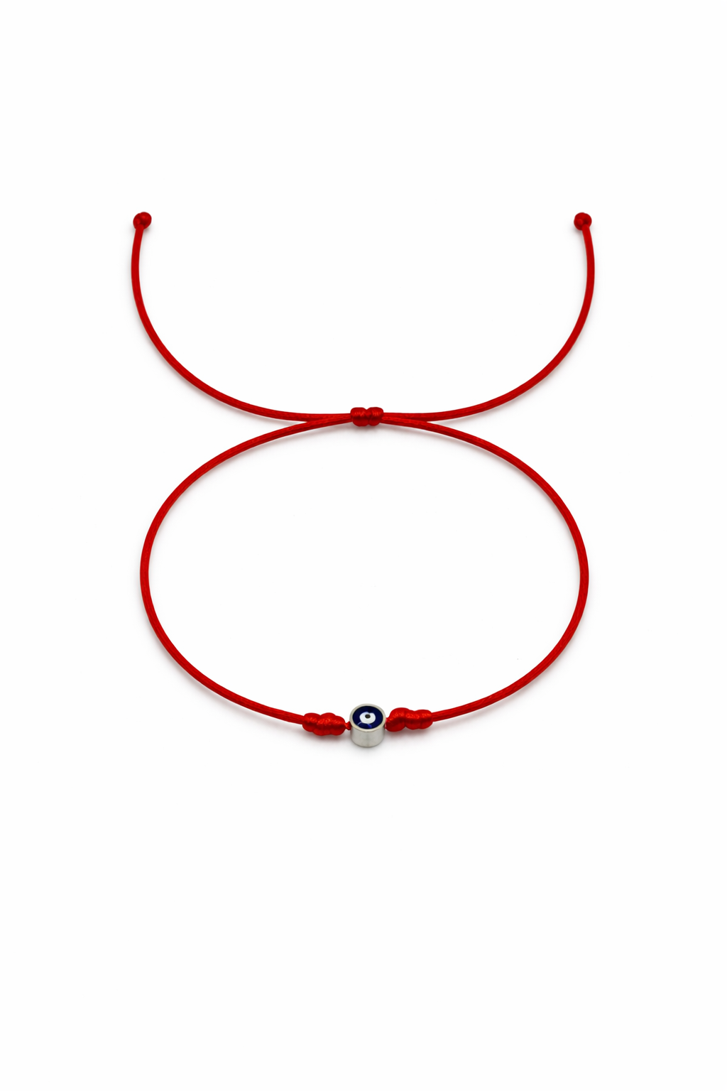 Red String Evil Eye Bracelet – Protection Bracelet with Blue Eye Charm, Adjustable Kabbalah Bracelet