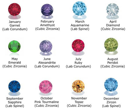 Elira Custom Birthstone Initial Bracelet