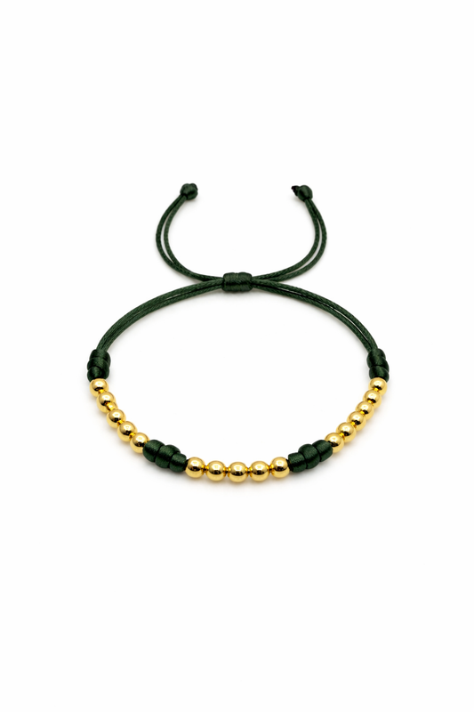 Elaro Gold Bead Bracelet