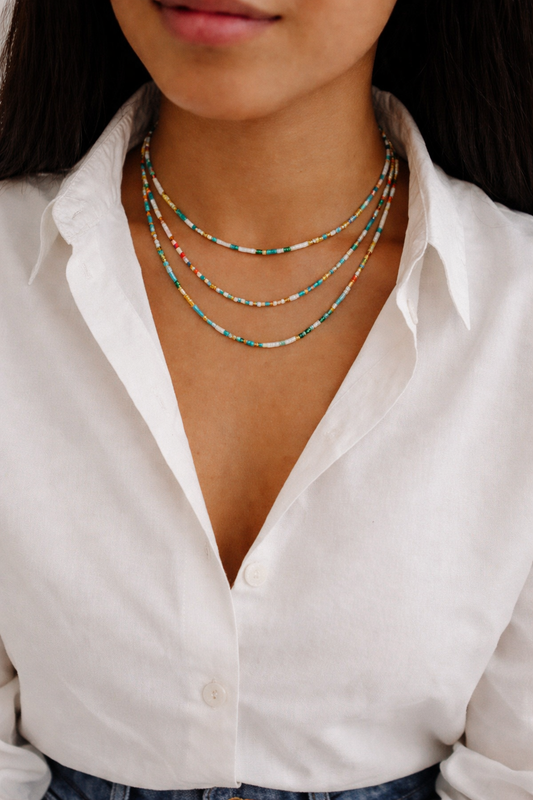 Soleil Beaded Choker Set
