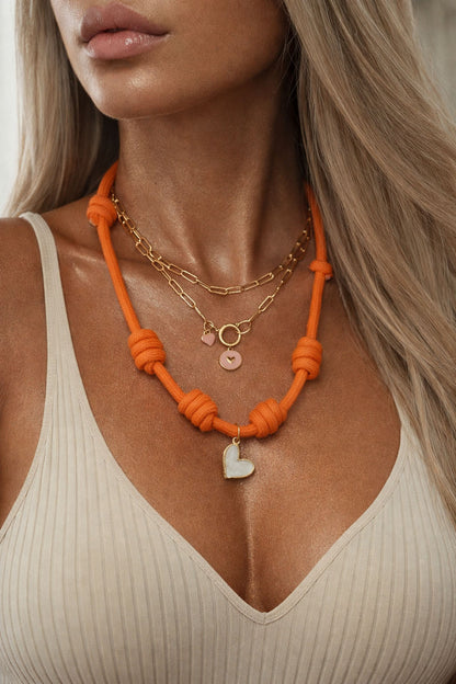 Solenne Heart Necklace