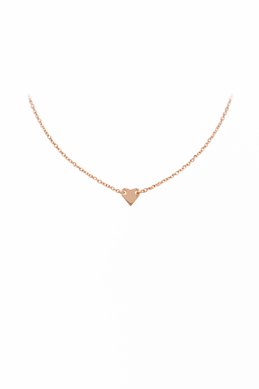 Éloise Rose Heart Necklace