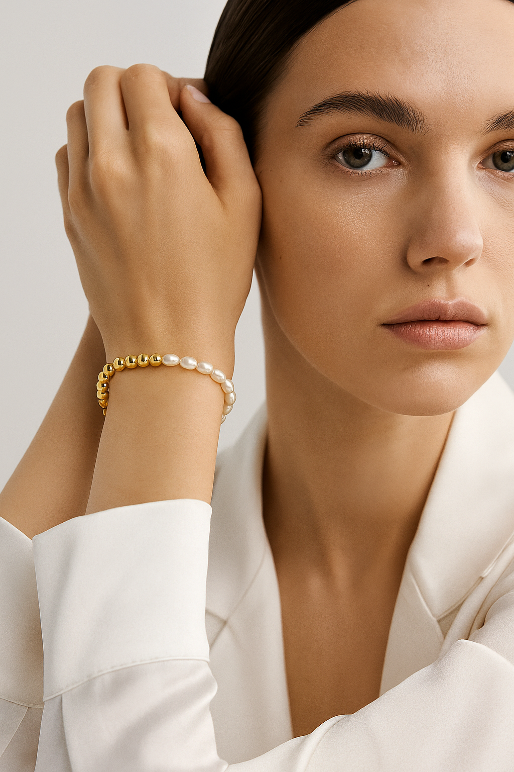 Duo Pearl Bracelet